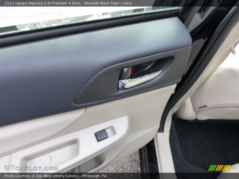 Obsidian Black Pearl / Ivory 2013 Subaru Impreza 2.0i Premium 4 Door