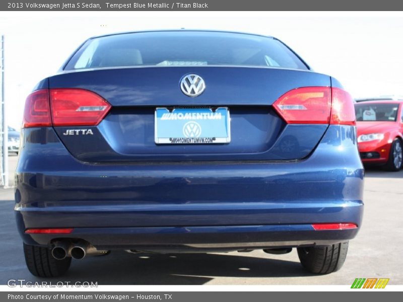Tempest Blue Metallic / Titan Black 2013 Volkswagen Jetta S Sedan