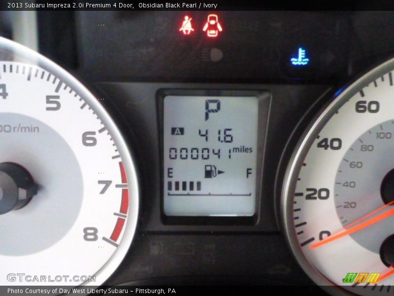 Obsidian Black Pearl / Ivory 2013 Subaru Impreza 2.0i Premium 4 Door