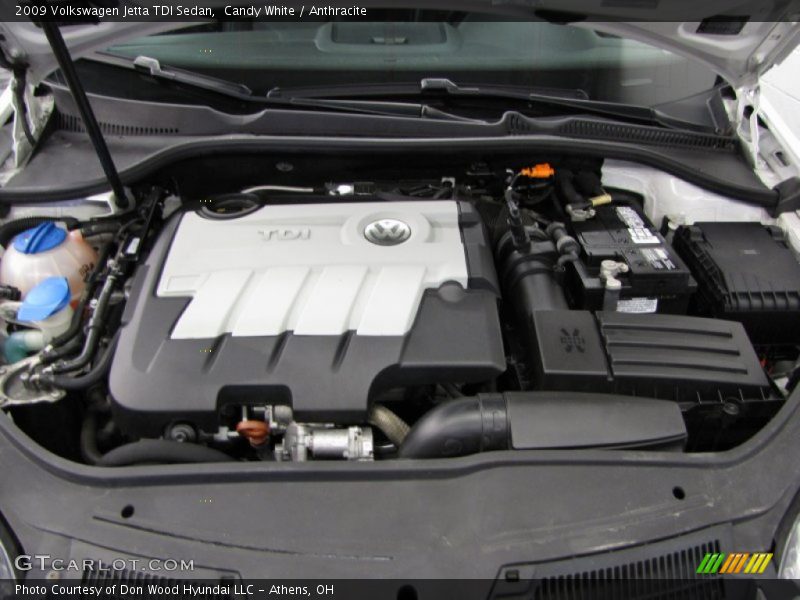 Candy White / Anthracite 2009 Volkswagen Jetta TDI Sedan