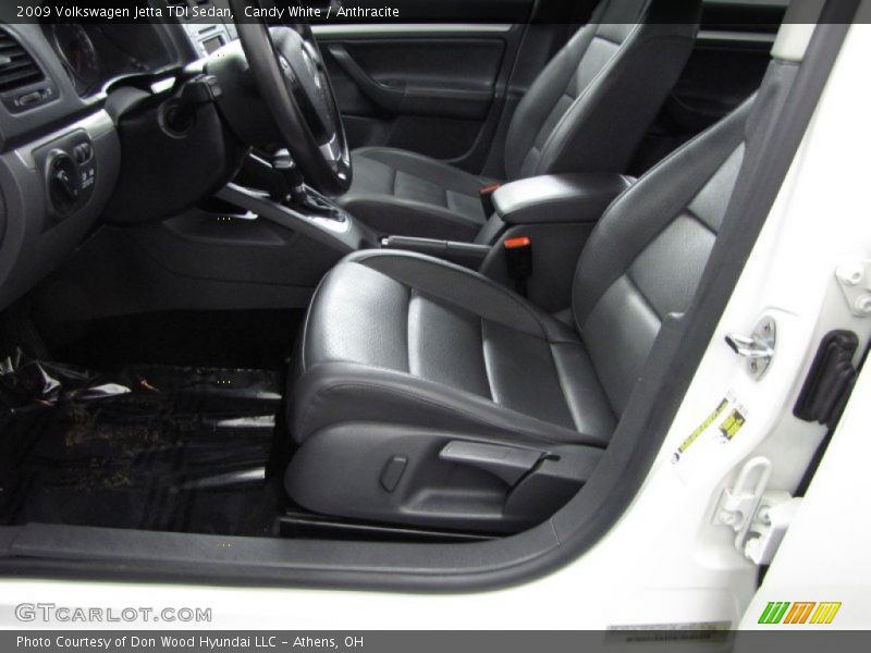 Candy White / Anthracite 2009 Volkswagen Jetta TDI Sedan