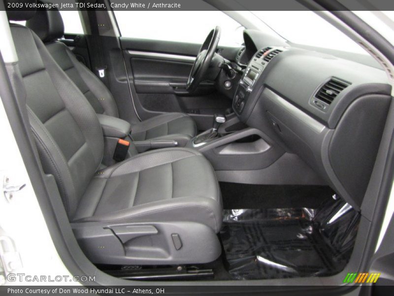 Candy White / Anthracite 2009 Volkswagen Jetta TDI Sedan