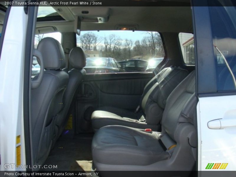 Rear Seat of 2007 Sienna XLE