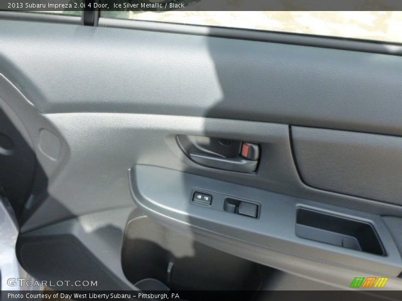 Ice Silver Metallic / Black 2013 Subaru Impreza 2.0i 4 Door