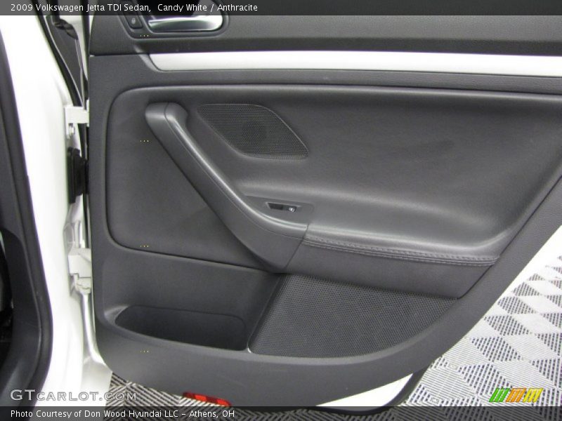 Candy White / Anthracite 2009 Volkswagen Jetta TDI Sedan