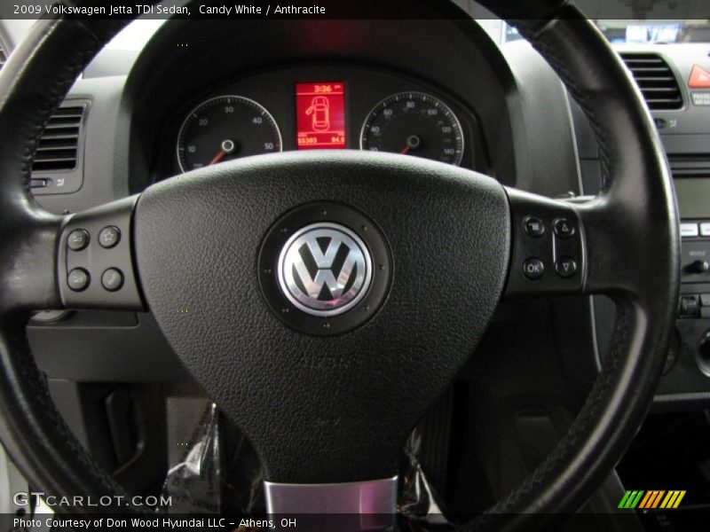 Candy White / Anthracite 2009 Volkswagen Jetta TDI Sedan