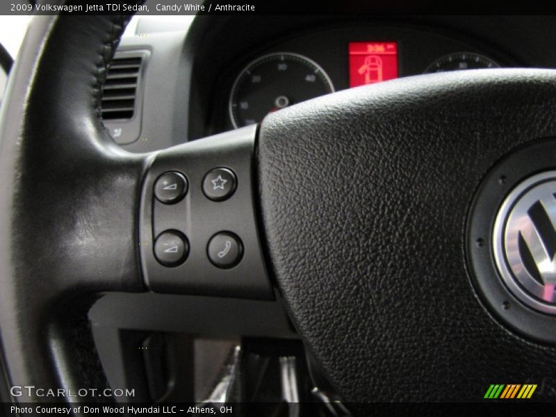 Candy White / Anthracite 2009 Volkswagen Jetta TDI Sedan