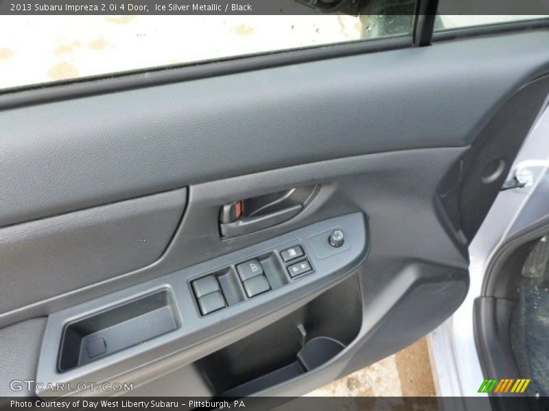 Ice Silver Metallic / Black 2013 Subaru Impreza 2.0i 4 Door