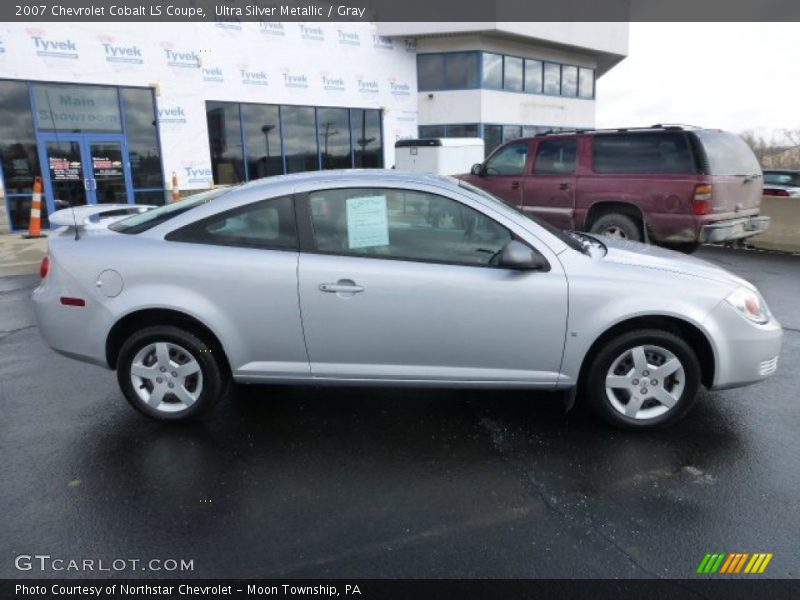Ultra Silver Metallic / Gray 2007 Chevrolet Cobalt LS Coupe