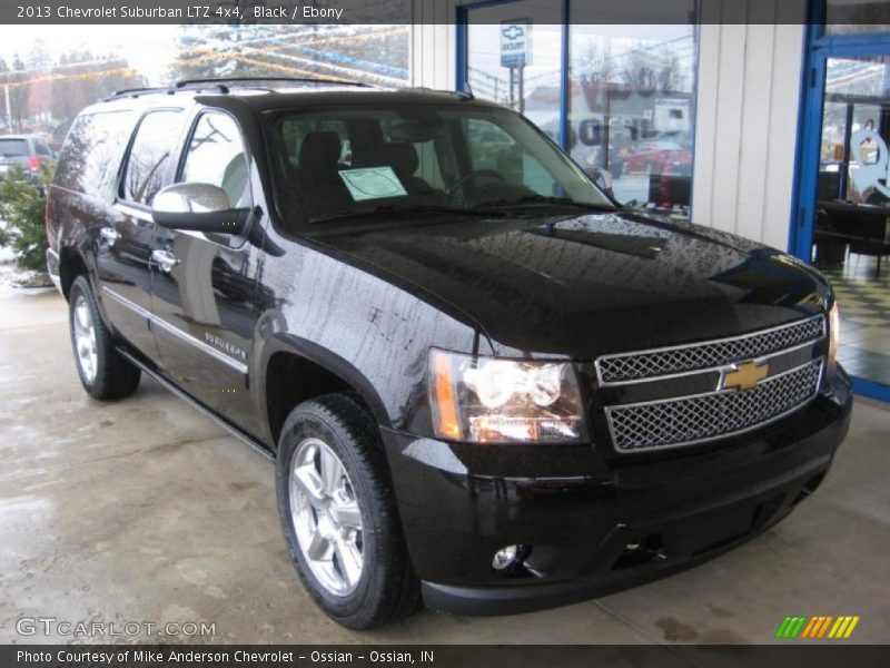 Black / Ebony 2013 Chevrolet Suburban LTZ 4x4