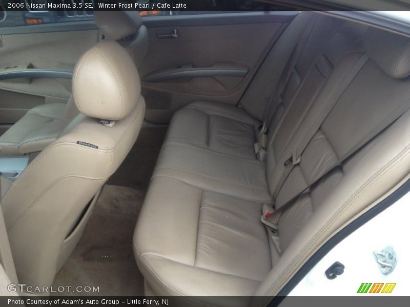 Winter Frost Pearl / Cafe Latte 2006 Nissan Maxima 3.5 SE