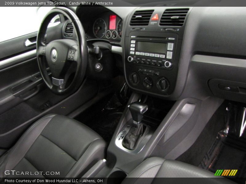 Candy White / Anthracite 2009 Volkswagen Jetta TDI Sedan