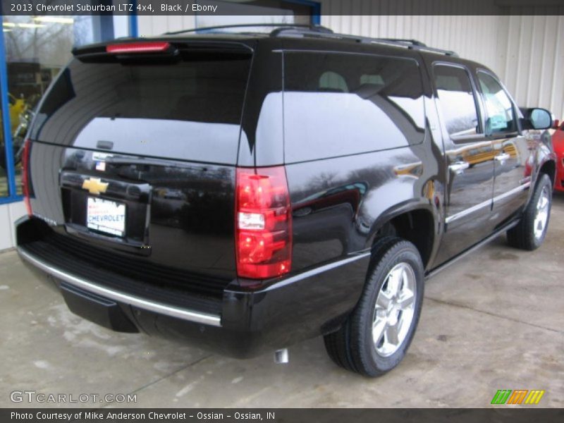 Black / Ebony 2013 Chevrolet Suburban LTZ 4x4