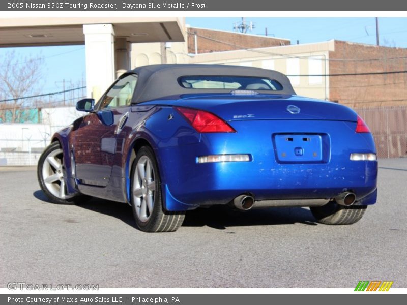  2005 350Z Touring Roadster Daytona Blue Metallic