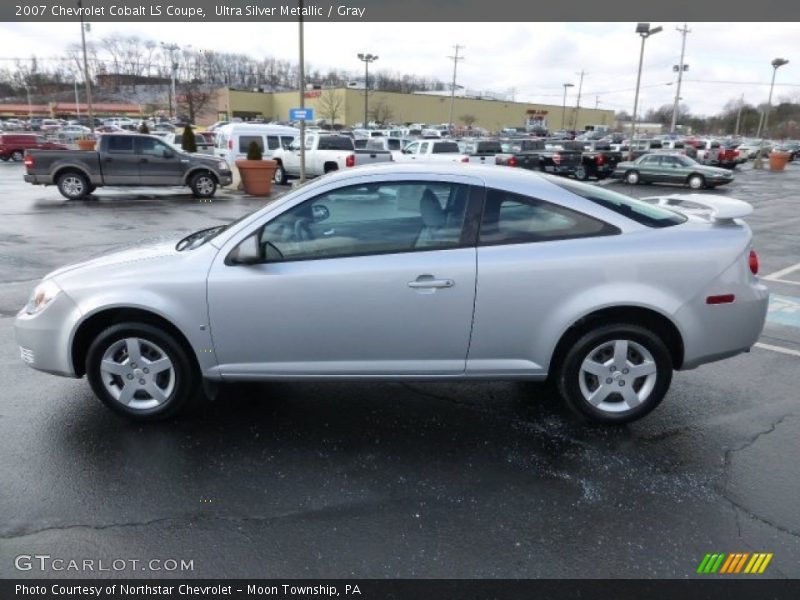 Ultra Silver Metallic / Gray 2007 Chevrolet Cobalt LS Coupe