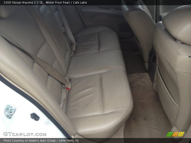 Winter Frost Pearl / Cafe Latte 2006 Nissan Maxima 3.5 SE