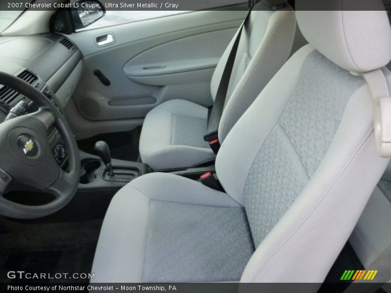 Front Seat of 2007 Cobalt LS Coupe