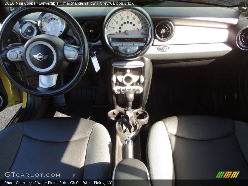 Interchange Yellow / Grey/Carbon Black 2010 Mini Cooper Convertible