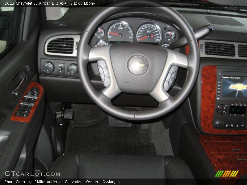 Black / Ebony 2013 Chevrolet Suburban LTZ 4x4