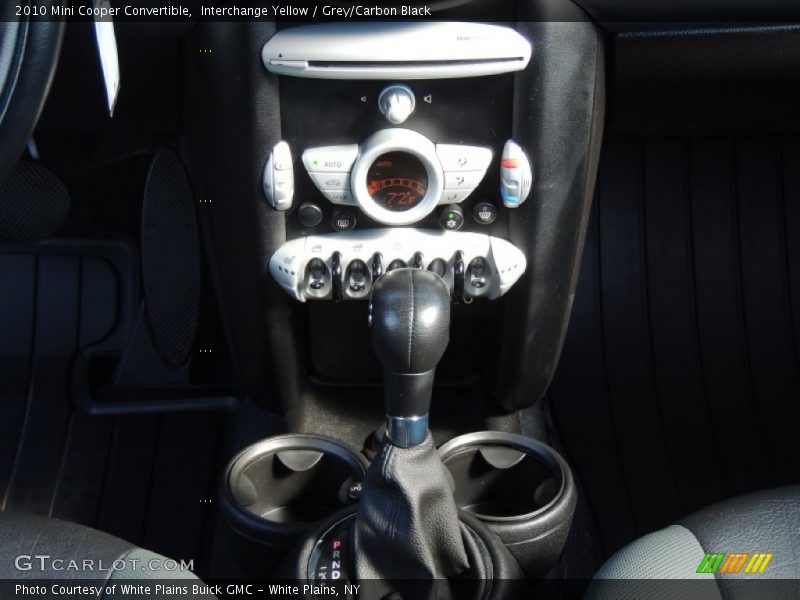 Interchange Yellow / Grey/Carbon Black 2010 Mini Cooper Convertible