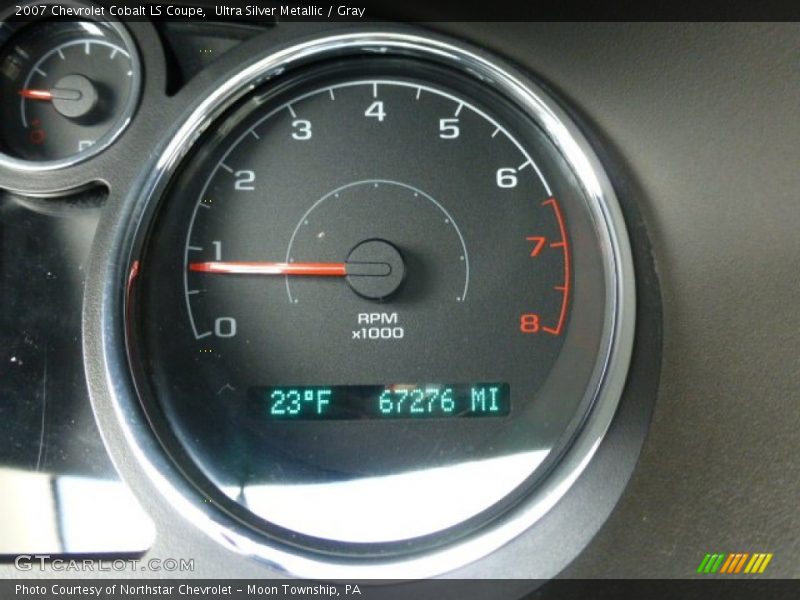 Ultra Silver Metallic / Gray 2007 Chevrolet Cobalt LS Coupe