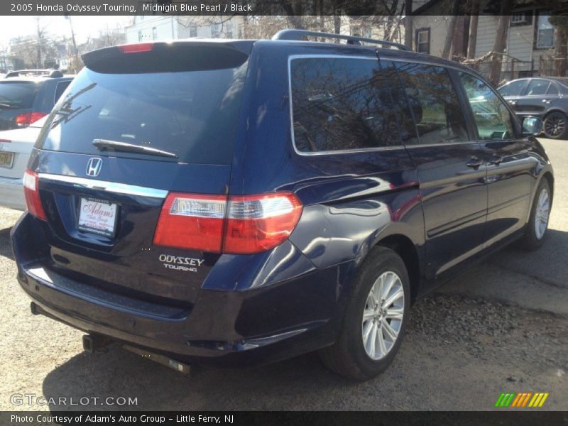 Midnight Blue Pearl / Black 2005 Honda Odyssey Touring