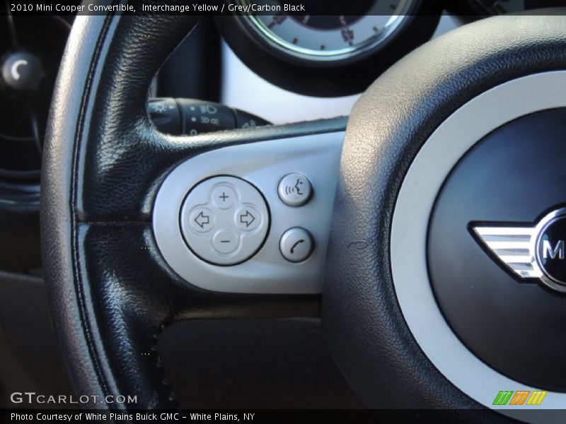 Interchange Yellow / Grey/Carbon Black 2010 Mini Cooper Convertible