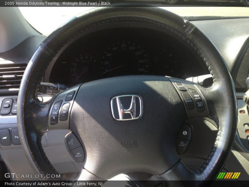 Midnight Blue Pearl / Black 2005 Honda Odyssey Touring