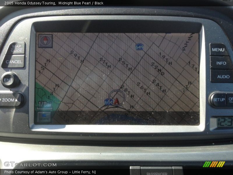 Navigation of 2005 Odyssey Touring