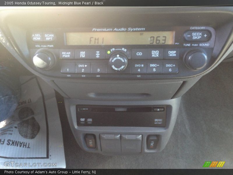 Midnight Blue Pearl / Black 2005 Honda Odyssey Touring