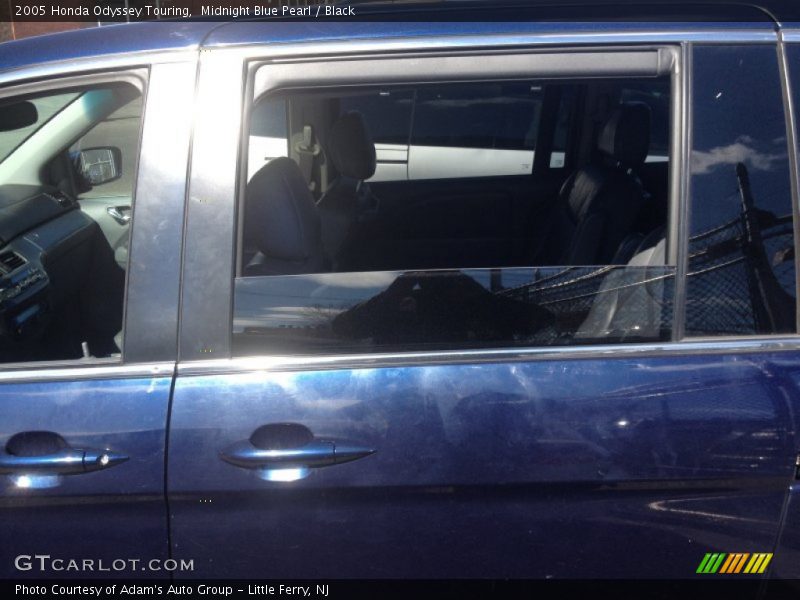 Midnight Blue Pearl / Black 2005 Honda Odyssey Touring