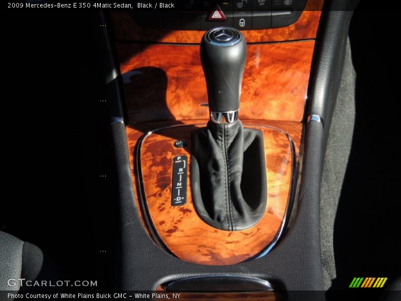 Black / Black 2009 Mercedes-Benz E 350 4Matic Sedan