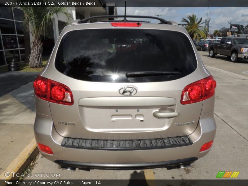 Golden Beige / Beige 2007 Hyundai Santa Fe GLS