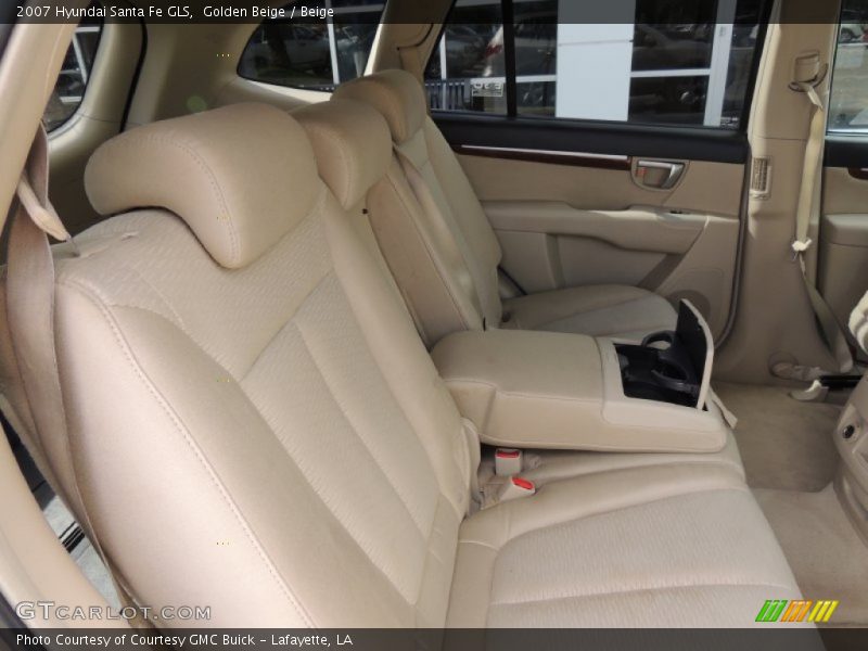 Golden Beige / Beige 2007 Hyundai Santa Fe GLS