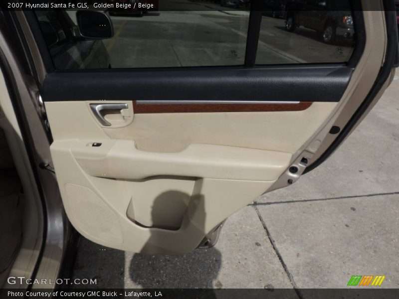 Golden Beige / Beige 2007 Hyundai Santa Fe GLS