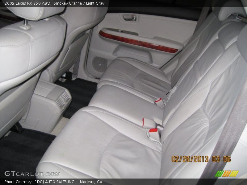 Smokey Granite / Light Gray 2009 Lexus RX 350 AWD