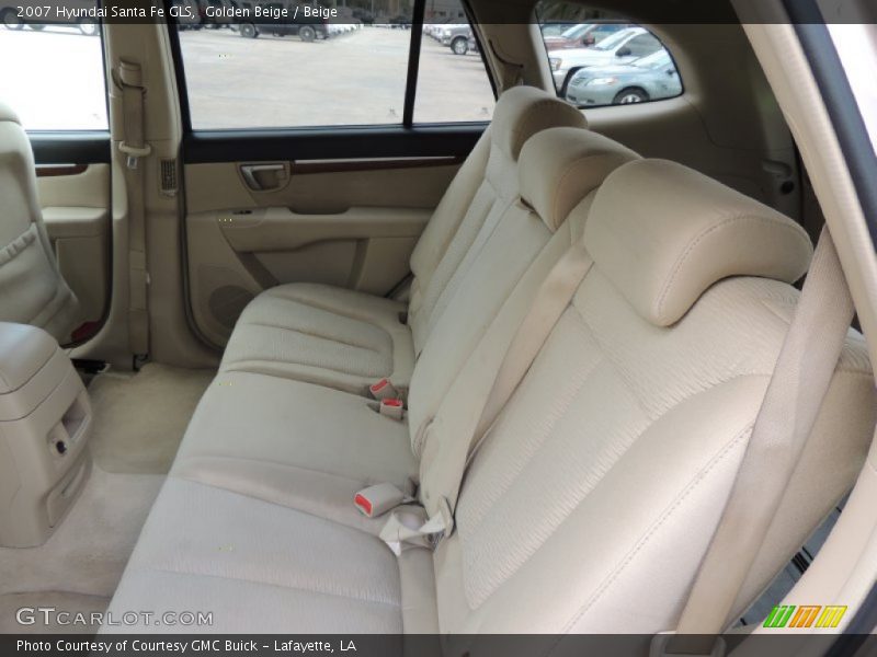 Golden Beige / Beige 2007 Hyundai Santa Fe GLS