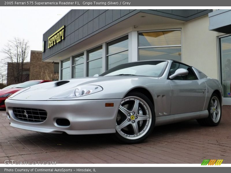  2005 575 Superamerica Roadster F1 Grigio Touring (Silver)