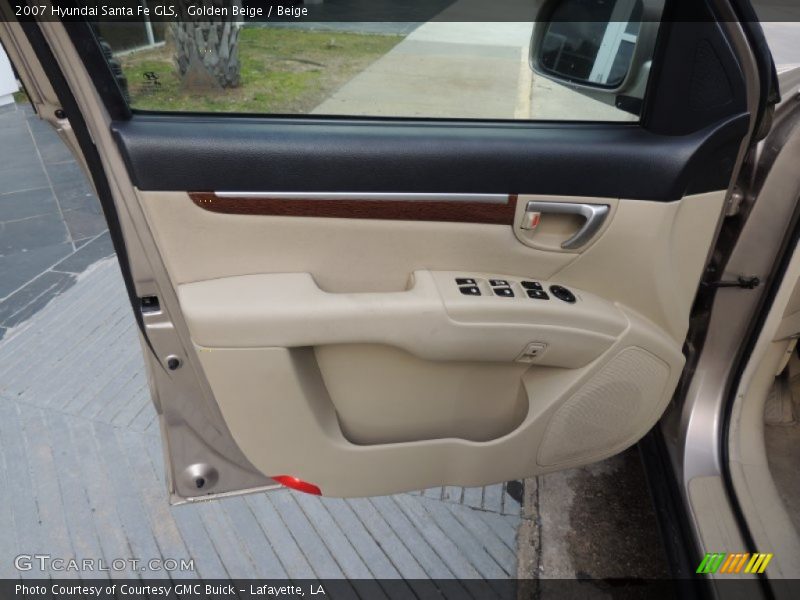 Golden Beige / Beige 2007 Hyundai Santa Fe GLS