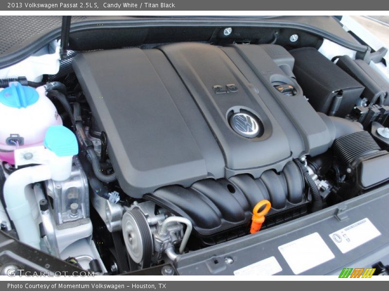  2013 Passat 2.5L S Engine - 2.5 Liter DOHC 20-Valve 5 Cylinder