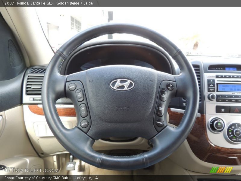 Golden Beige / Beige 2007 Hyundai Santa Fe GLS