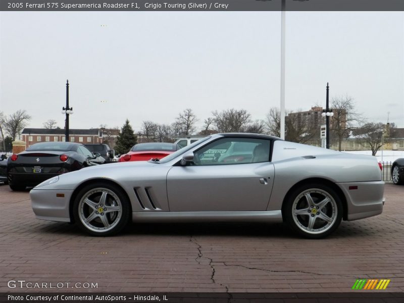  2005 575 Superamerica Roadster F1 Grigio Touring (Silver)