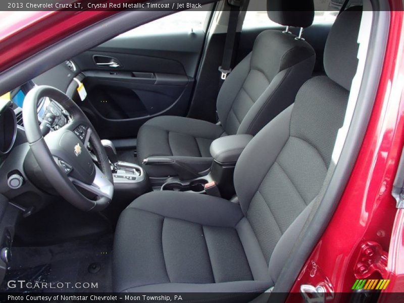 Crystal Red Metallic Tintcoat / Jet Black 2013 Chevrolet Cruze LT