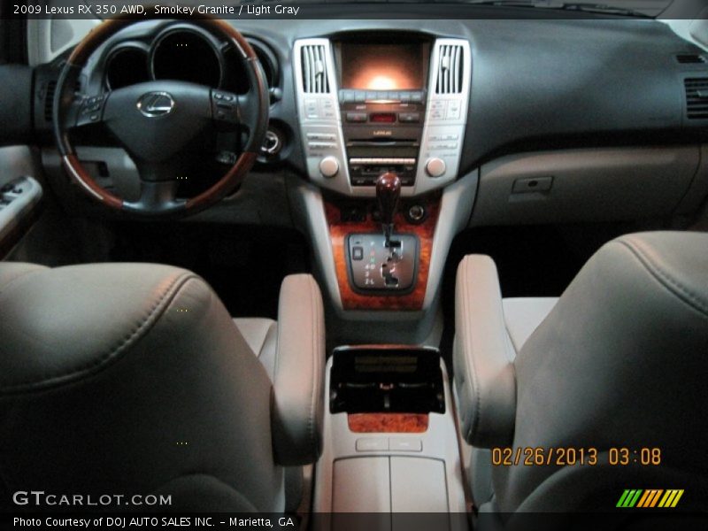 Smokey Granite / Light Gray 2009 Lexus RX 350 AWD