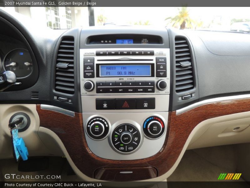 Controls of 2007 Santa Fe GLS
