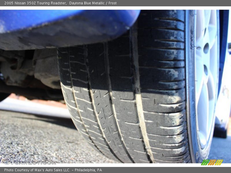 Daytona Blue Metallic / Frost 2005 Nissan 350Z Touring Roadster