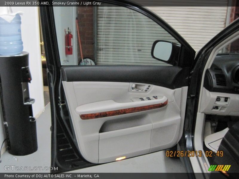 Smokey Granite / Light Gray 2009 Lexus RX 350 AWD
