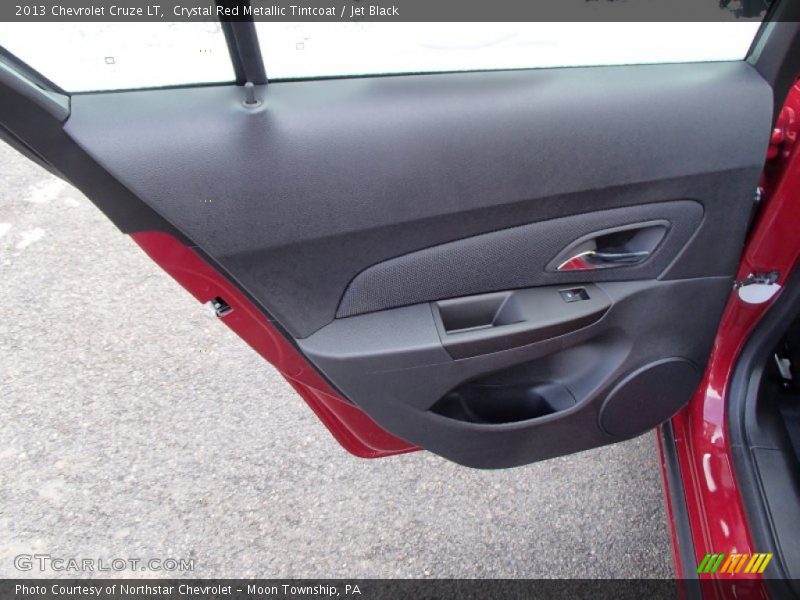 Crystal Red Metallic Tintcoat / Jet Black 2013 Chevrolet Cruze LT
