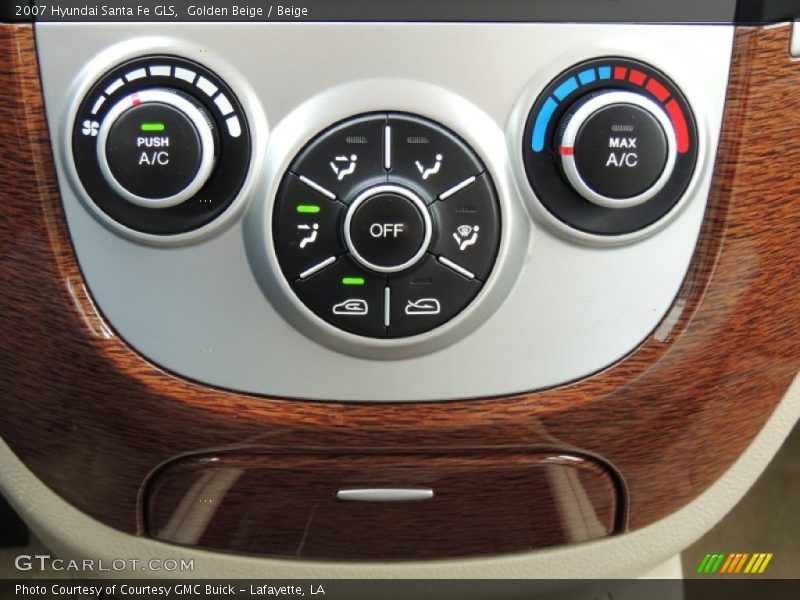 Controls of 2007 Santa Fe GLS