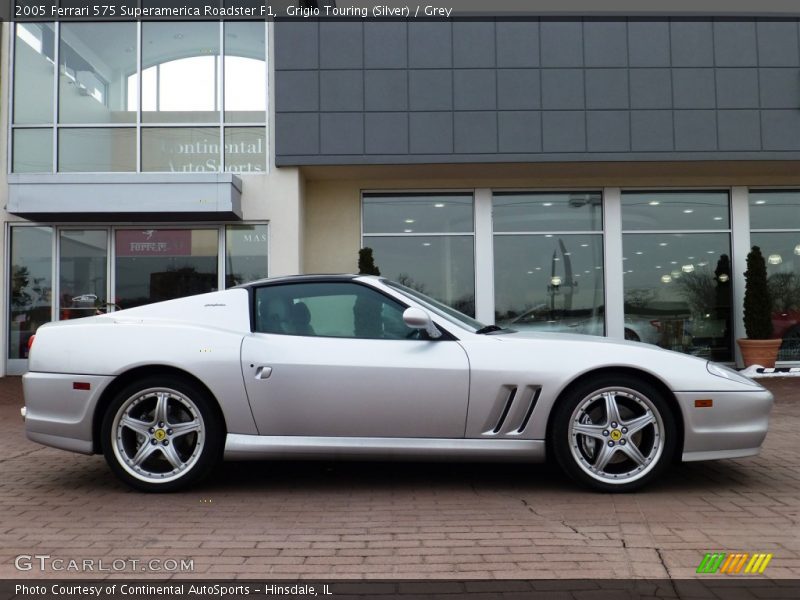  2005 575 Superamerica Roadster F1 Grigio Touring (Silver)